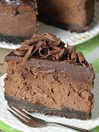 Triple Chocolate Cheesecake With Oreo Crust Recipe Dessert Recipes Triple Chocolate Cheesecake Chocolate Cheesecake