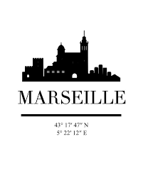 Pin By Richy Af On Ta2s In 2020 Black Silhouette Skyline Art Marseille