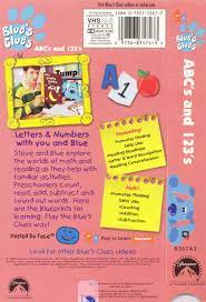 Blue's clues is an american children's television series that premiered on nickelodeon in 1996. Abc S And 123 S Blue S Clues Wiki Fandom