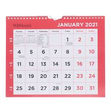 2021 Calendars Whsmith
