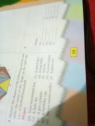 I'll bet that you did not write enough on your pad (did you write down the formula for circumference? All Answer Tell Me Identify Shapes Brainly In