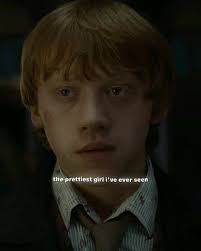 Ron Saying Hermione in His Sleep Scene