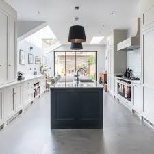 How can i make a galley kitchen feel more spacious? Nicholas Bridger Galley Style Kitchens Nicholas Bridger