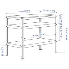Bror Banco Da Lavoro Nero Compensato Di Pino Ikea It