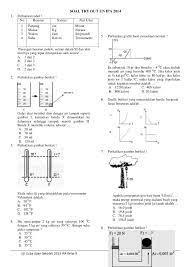 Materi pada level kognitif pengetahuan dan pemahaman yaitu sebagai berikut. Soal Try Out Un Ipa 2014