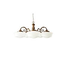 Affordable schoolhouse lighting and a diy project to get the look of an enamelware industrial as explained in this article from this old house, schoolhouse light fixtures are known for their milky. Clones 5 Arm Antique Brass 1920 S Ceiling Light Designer Lighting Uk