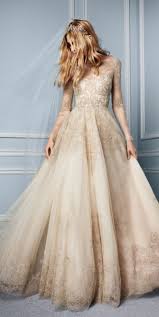 Monique Lhuillier Ball Gowns Wedding Ethereal Bride Bridal Dresses
