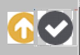Adobe photoshop is a very powerful image editing application. How Can I Change The Color Of This Black Icon To Orange As Shown In This Image Graphic Design Stack Exchange