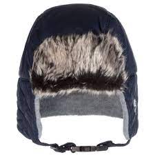 Timberland Baby Boys Blue Trapper Hat Childrensalon Outlet