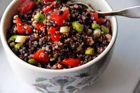 Insalata fredda di riso venere con mela e salmone, ottimizzate i tempi. Ricette Estive Insalata Di Riso Venere Con Prosciutto Cotto E Peperoni Forumsalute It