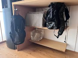 リュック 置き場 所