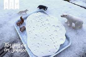 Ausdrucken tierspuren rätsel arbeitsblatt : Diy Spielwelt Tiere Im Schnee Jules Kleine Freuden