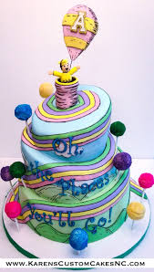 Dr Seuss Themed Graduation Cake Oh The Places You Ll Go Graduation Sheet Cakes Graduation Cakes Dr Suess Cakes