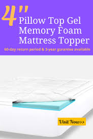 Pillow Top Gel Memory Foam Mattress Topper Memory Foam Mattress Memory Foam Mattress Topper Foam Mattress