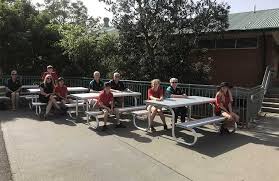 Lions Club of Soldiers Point Install Seating at Soldiers Point Public  School