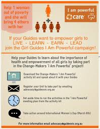 Bring 1 Woman Out Of Poverty And She Will Bring 4 Others With Her Help Your Girl Guides Take Action By Doing The Cha Learn Earn Fight Poverty Girl Empowerment