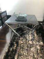 Glass balcony glass shower gla. Leon Glass Coffee Table Buy And Sell Furniture In Ontario Kijiji Classifieds