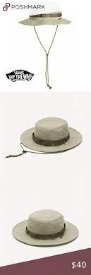 Vans Cotton Green Boonie Bucket Hat Green Cargo Van Accessories Bucket Hat Vans