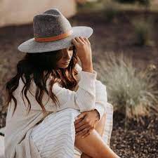 Scottie Wide Brim Fedora Grey Outfits With Hats Women Hats Fashion Hat Fashion