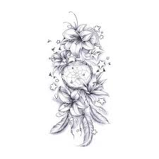 Arm Black And White Dream Catcher Tattoo Our Work Custom Tattoo Design Lillies Tattoo Feather Tattoos Dream Catcher Tattoo Design