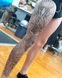 Japanese Inspiration Inkstinct Dragon Tattoo Leg Sleeve Dragon Tattoo Leg Tattoos