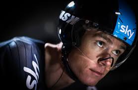 Team Sky rider and Tour de France Winner Chris Froome crosses the English  Channel by bicycle.