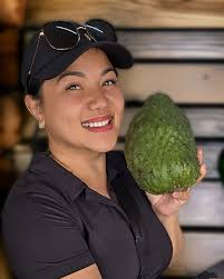 Fresh soursop available at Beach Harvest