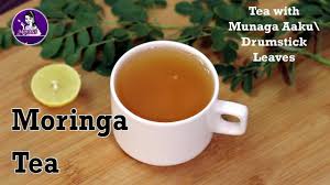 Moringa Tea For Weightloss Munagaaku Tea Recipe How To Make Drumstick Leaves Tea Youtube