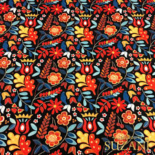 Döşemelik suni deri,deri koltuk kumaşı sandalye döşeme derisi,oto döşeme derisi. Otantik Cicekler Desenli Kumas Suzani