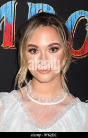 Hollywood, Kalifornien, USA. 11. März, 2019. Alisha Marie März 11, 2019.  Die Weltpremiere von 'Dumbo am El Capitan Theatre in Los Angeles, CA Foto  von Izumi Hasegawa/HollywoodNewsWire.co Credit Gehalten': Hollywood News  Wire Inc./Alamy leben ...