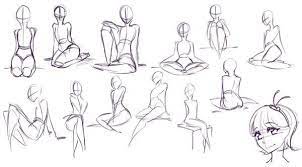 Sitting Poses By Rika Dono Deviantart Com On Deviantart Drawing Poses Art Reference Photos Art Reference Poses
