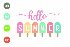 Download Hello Summer Popsicle Svg 276683 Printables Design Bundles