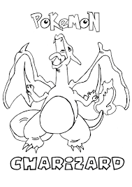 A few boxes of crayons and a variety of coloring and activity pages can help keep kids from getting restless while thanksgiving dinner is cooking. Charizard Pokemon Coloring Page