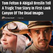 In 2024, Tom Felton returns as the legendary Earl Halstead Morris. Check  out this first look of Canyon of the Dead. #tomfelton #indianajones  #canyonofthedead
