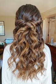 From keeping the bride sane to making sure you have all of the supplies you need for the big day from sleek updos to creative braids, read on for our favorite bridesmaid hairstyles for the 2019. 30 Chic Half Up Half Down Bridesmaid Hairstyles Lovehairstyles Com Guest Hair Hair Styles Wedding Hairstyles For Long Hair