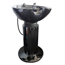 tilting free standing pedestal shampoo bowl