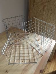 Ikea Korb Gitterkorb Weiss Und Silber In Bayern Augsburg Ikea Gitter Korb