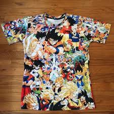 Zenosama is a great anime character. Dragon Ball Z Shirts Dragon Ball Zposse All Over Print T Shirt Medium Poshmark