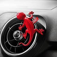 Audi Genuine Gecko Cockpit Air Freshener Red Floral Fragrance Floral Fragrance Audi Cockpit