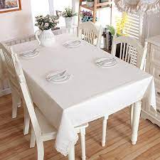 At justwipe, we are proud to have the very largest selection of oilcloth tablecloths to suit any kitchen/dining room, including an ever increasing range of matt finish tablecloths. Helloyoung White Decorative Table Cloth Cotton Linen Lace Tablecloth Dining Table Cover For Kitchen Home Decor U1132 From Sumai01 7 92 Dhgate Com