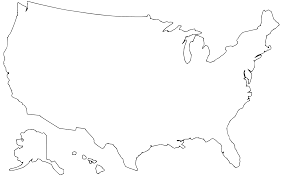 Select map type / size. Svg Us Map United Outline Free Svg Image Icon Svg Silh