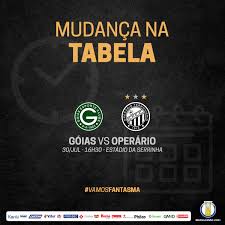 On the 30 july 2021 at 19:30 utc meet goiás vs operário pr in brazil in a game that we all expect to be very interesting. Operario Ferroviario On Twitter A Partida Entre Goias X Operario Ferroviario Que Sera Realizada No Dia 30 Pela 15Âª Rodada Do Campeonato Brasileiro Da Serie B Teve Mudanca No Horario O Confronto
