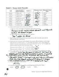 Four common types are composition, decomposition, single replacement and ionic reactions. 9 Pogil Ideas Polyatomic Ion Teaching Chemistry Worksheet Template