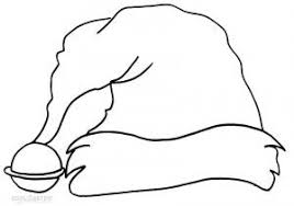 Santa Claus Hat Coloring Page Coloring Pages How To Draw Santa Color