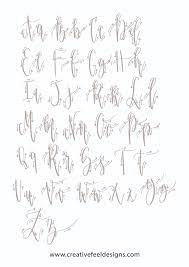 Workbook for calligraphy lettering and handwriting . Calligraphy Lettering Practice Sheets Www Lablancheresort Com