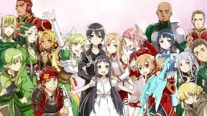 Sword Art Online Harem Sword Art Online Anime Nghệ Thuật Anime