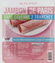 Une alimentation trop salée entraîne de. Jambon Superieur Monoprix 60 Millions De Consommateurs