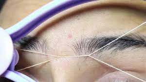 Instead of removing hair with a razor blade, tweezers are designed to pluck or pull hair from the roots. Remove Upper Lip And Eyebrow Hair At Home Bye Bye Parlour Slique Threading Kit Youtube