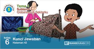 Kunci Jawaban Buku Tematik Tema 4 Kelas 6 Globalisasi Kurikulum 2013 Revisi Buku Kurikulum Kunci