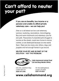 Find out how vaccinations protect your cat from serious diseases. Low Cost And Free Neutering The Good Celia Hammond Animal Trust Facebook